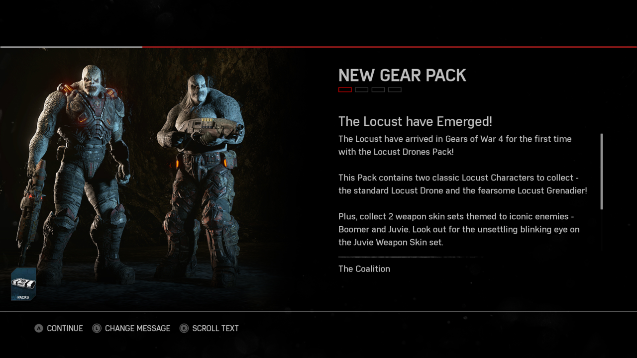 Store spændende frivillig Gears of war 4 Locust drones pack - X35 Earthwalker