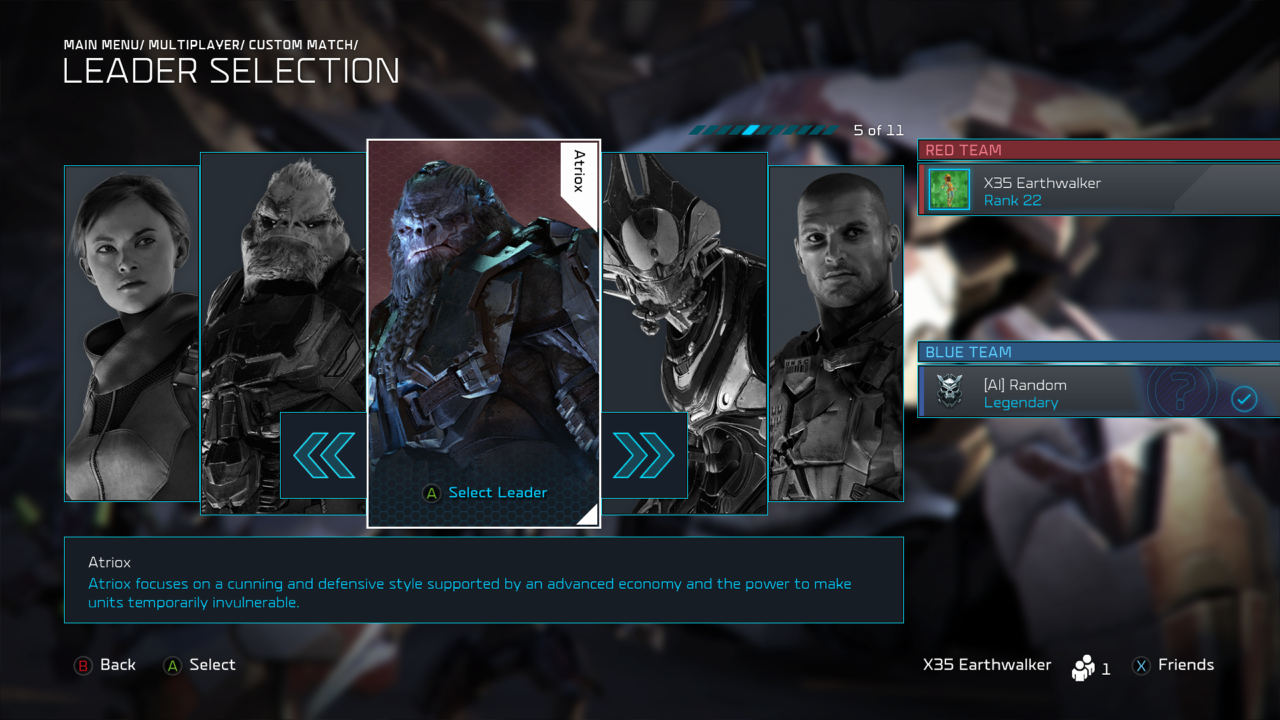 all halo wars 2 leaders