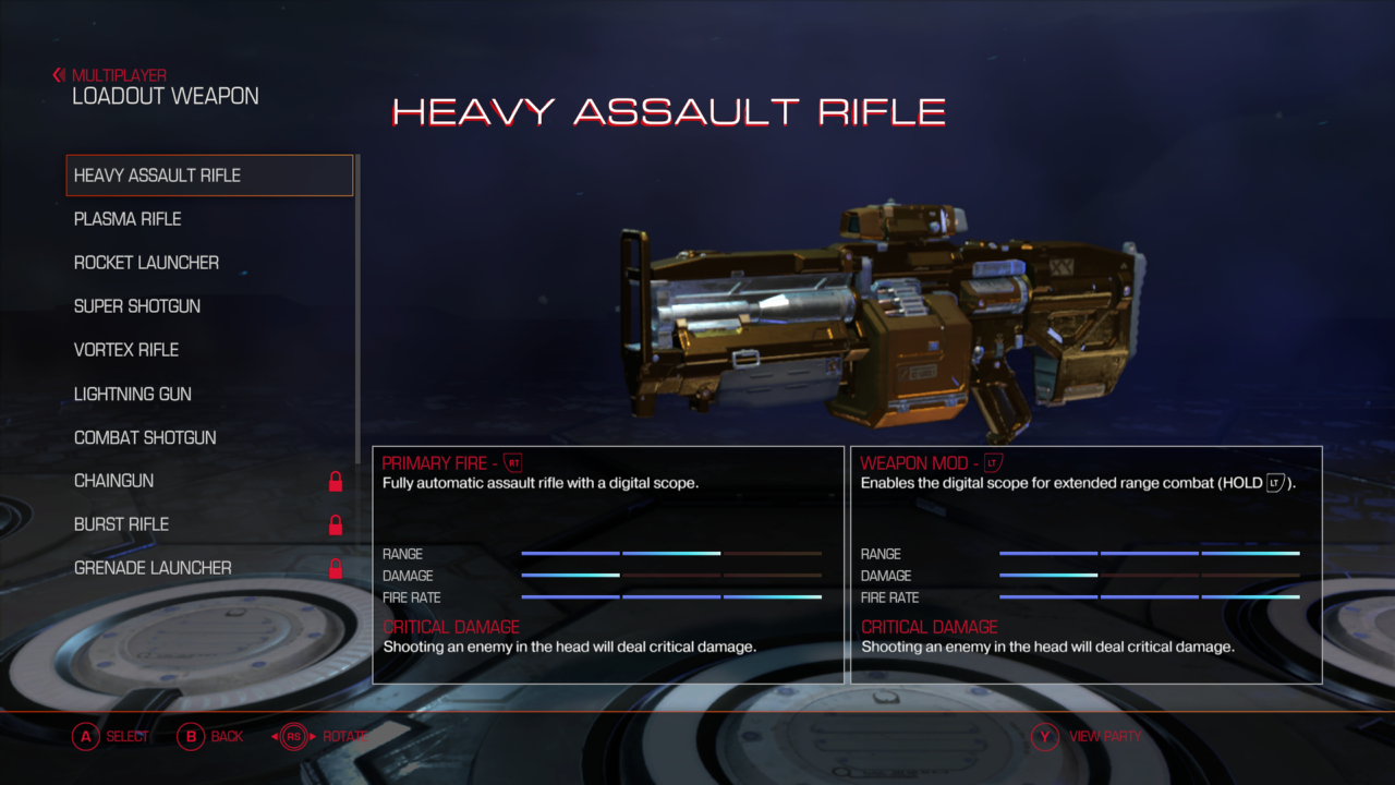 DOOM Heavy Assault rifle