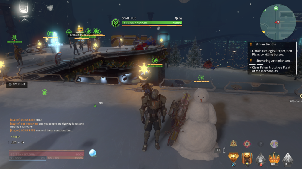 Skyforge Snowman