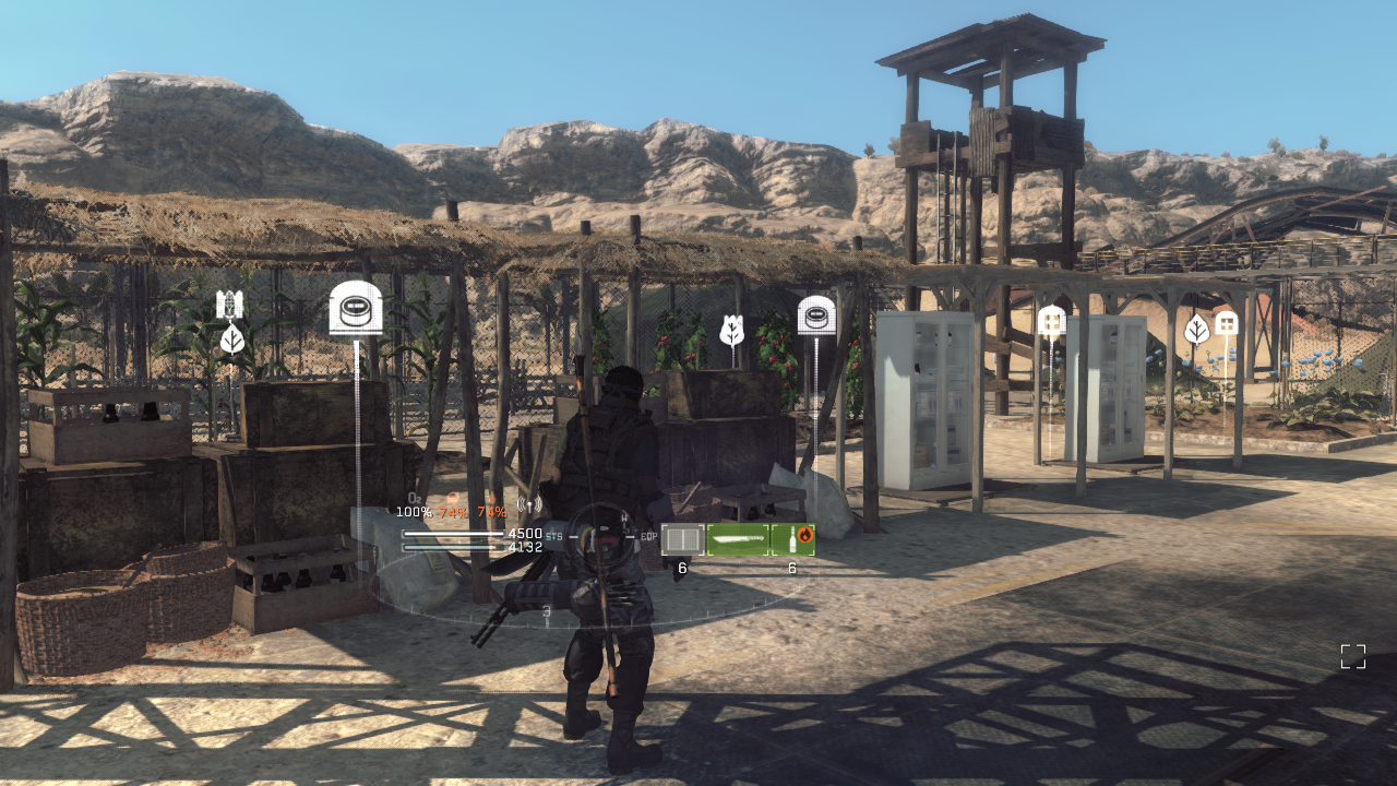 Base Camp in Metal Gear Survive