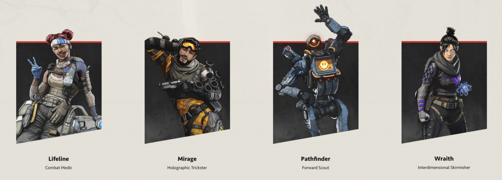 Apex legends characters