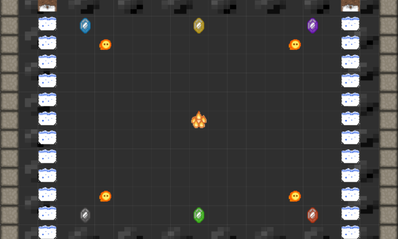 X35 Earthwalker Fire Time Title screen