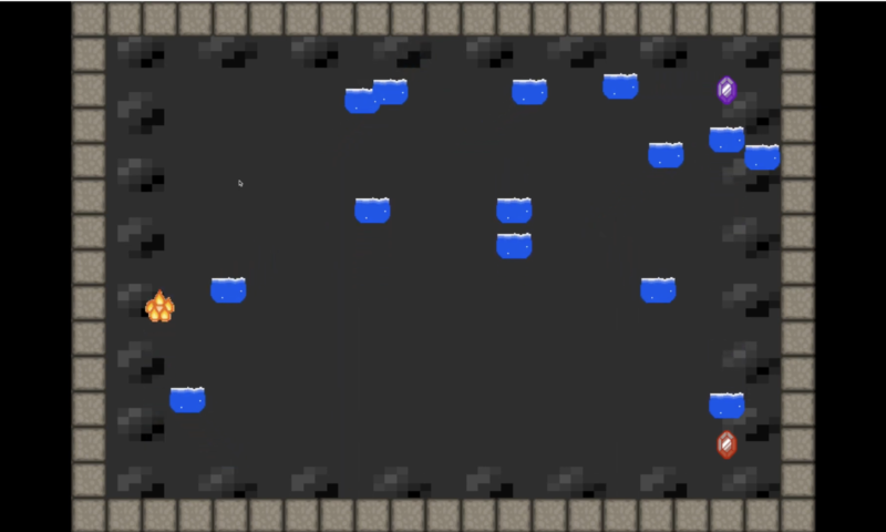 X35 Earthwalker Fire Time Title screen