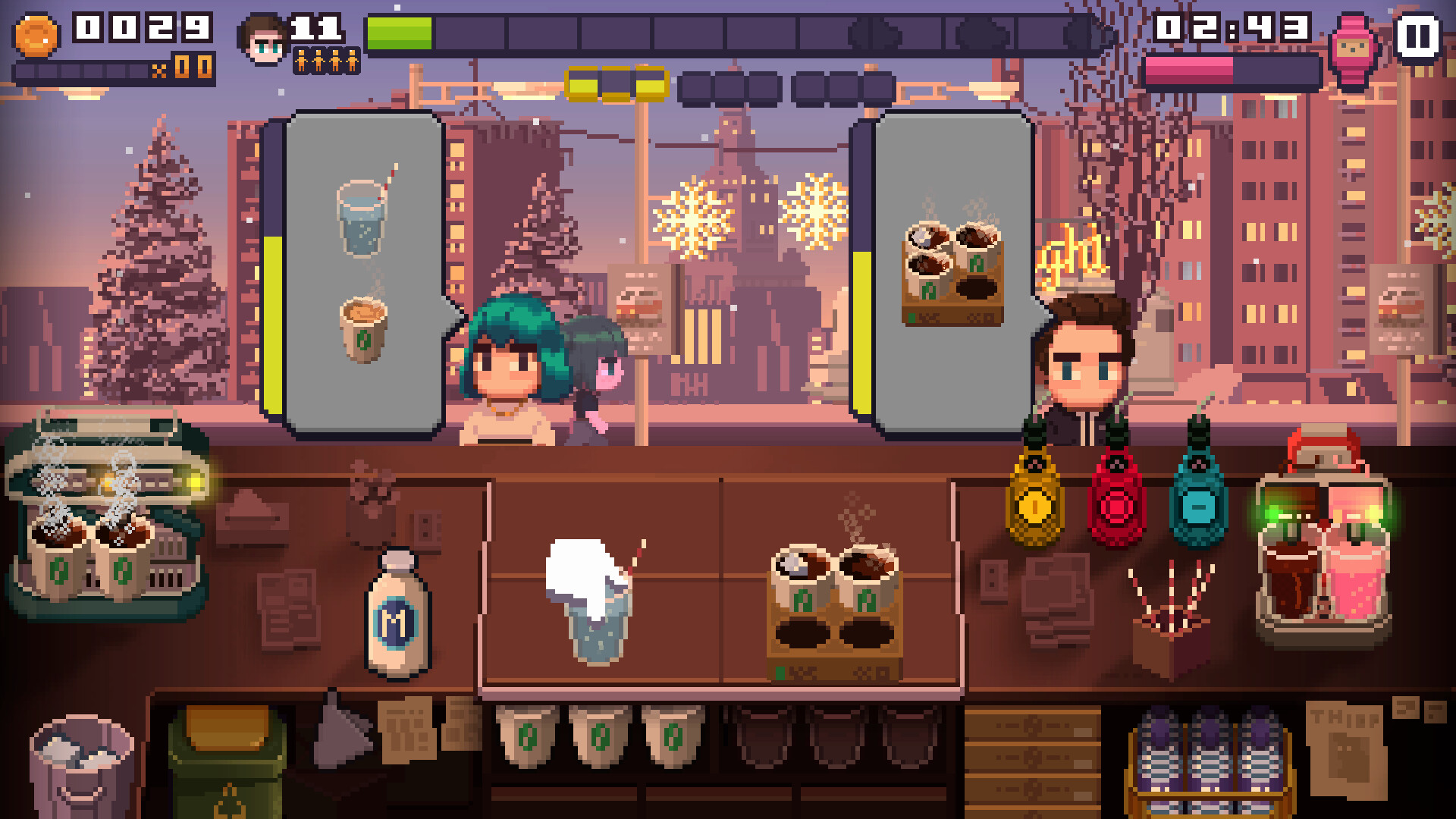 X35 Earthwalker Pixel Cafe