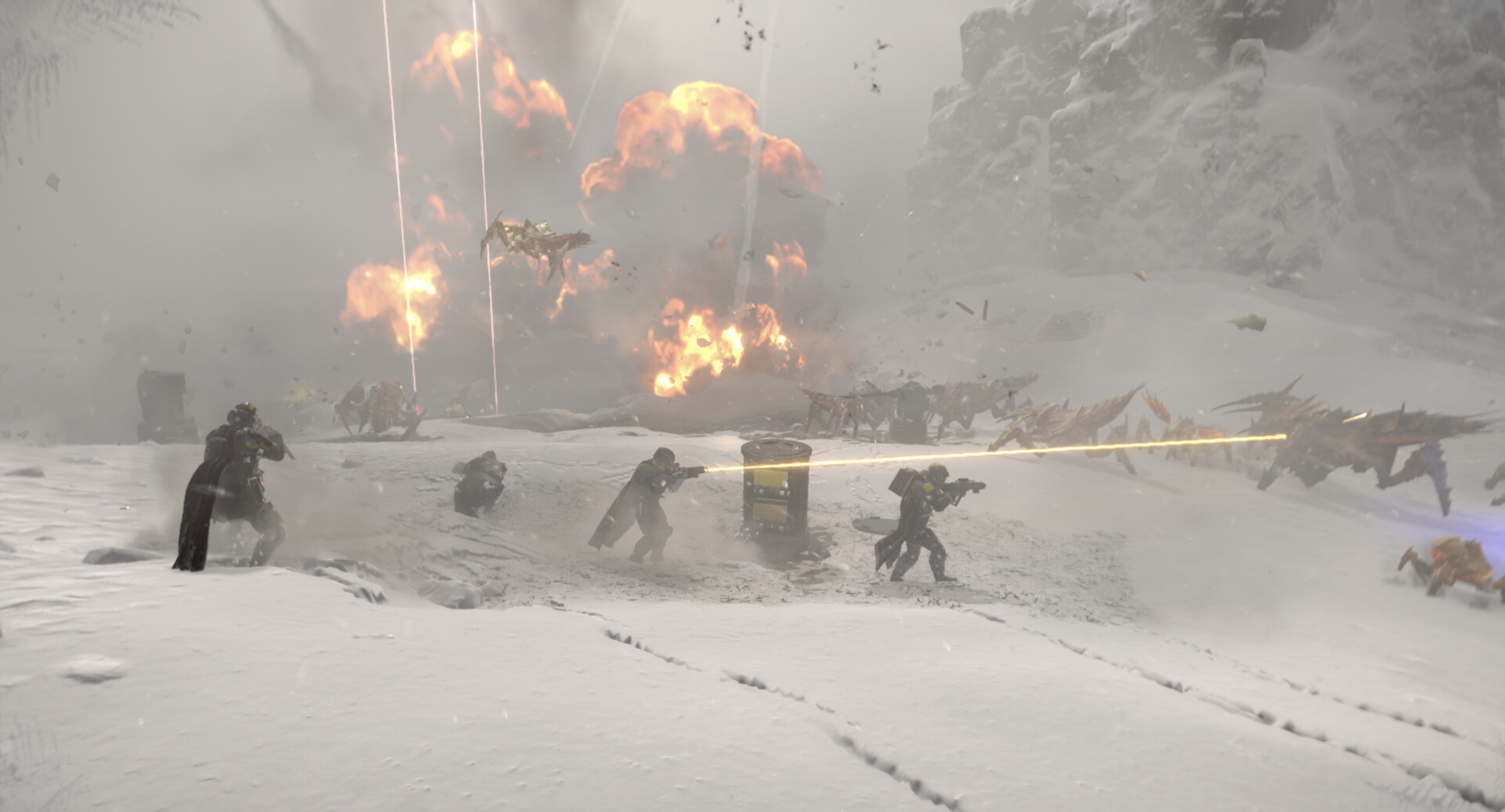 Helldivers 2. Different terrain and different locations. X35 Earthwalker