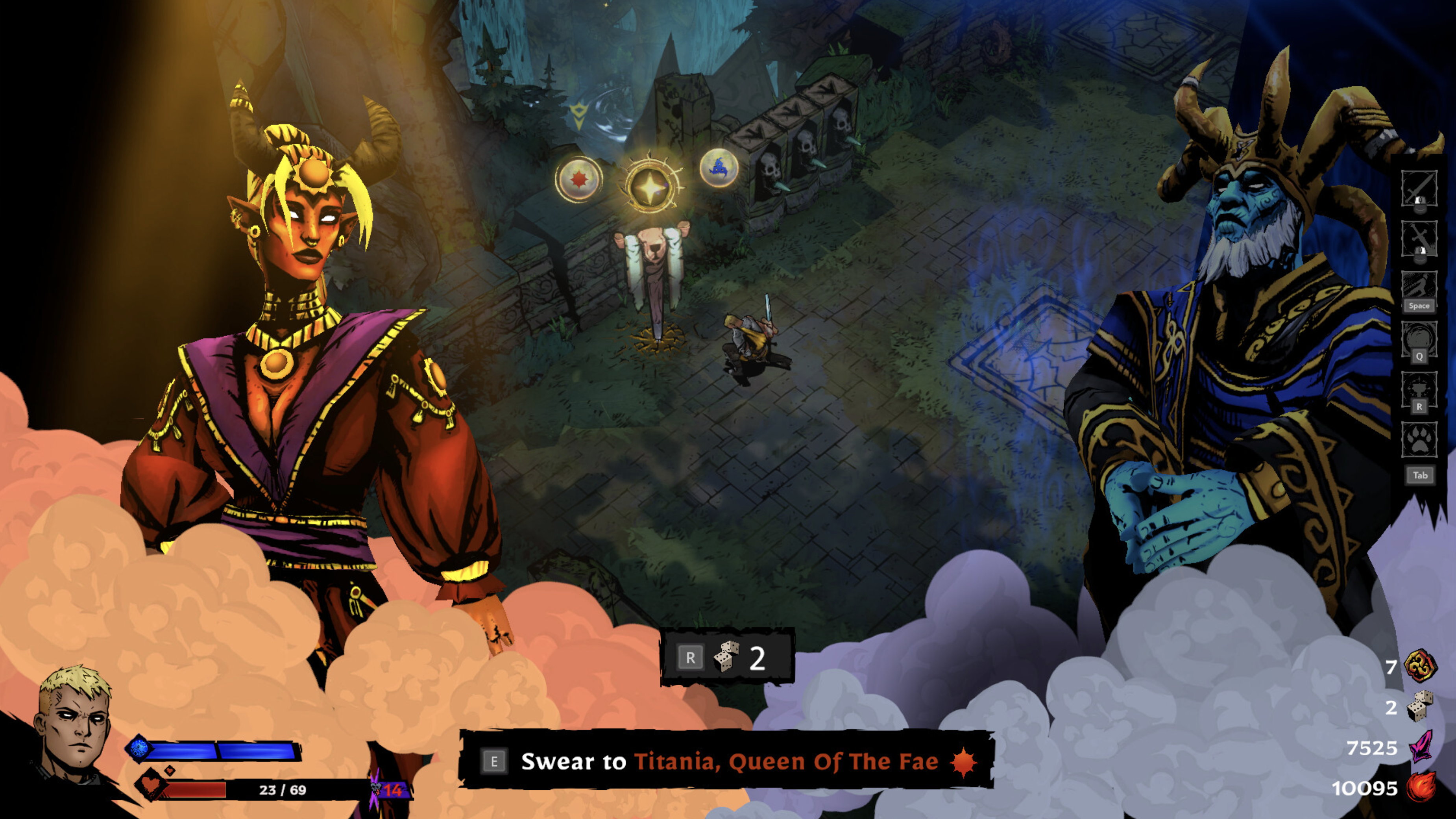 SWORN. Decide between lords. X35 Earthwalker