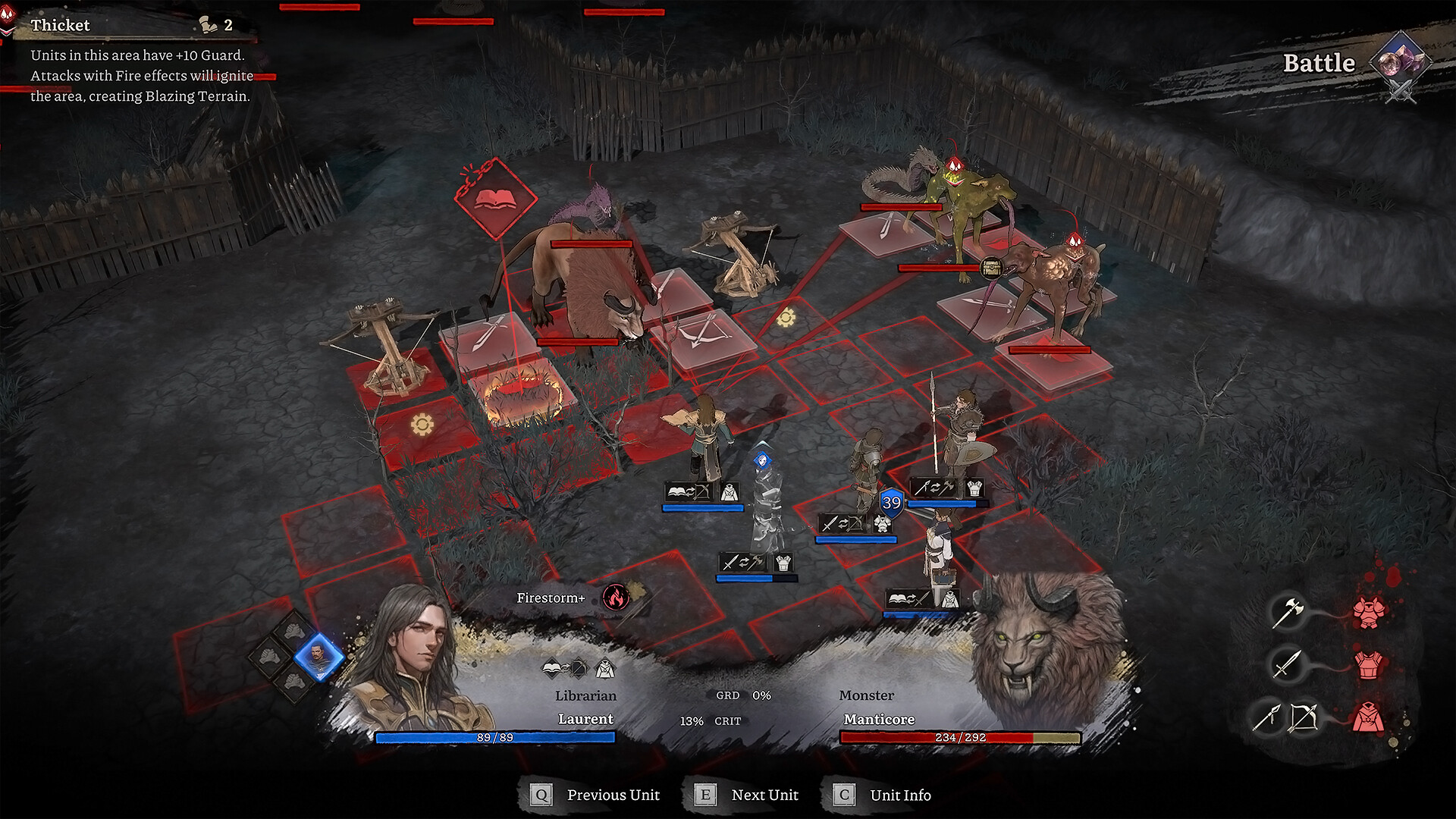 Grid battlefield combat. Lost Eidolons: Veil of the Witch by X35 Earthwalker