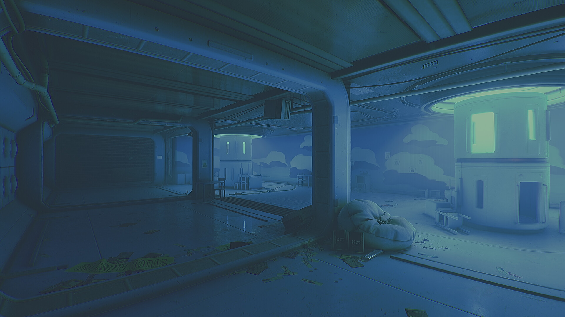 Routine. Explore the lunar base and investigate. X35 Earthwalker