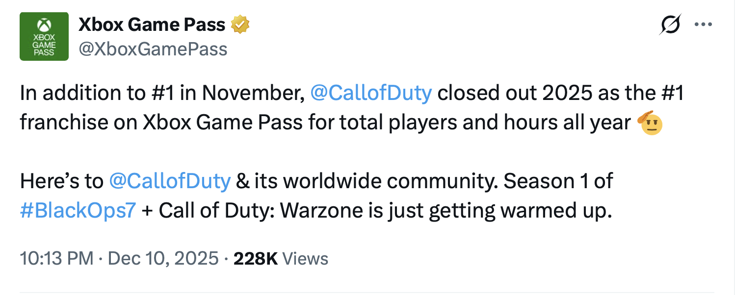 Call of Duty: Black Ops 7 dominates in sales
