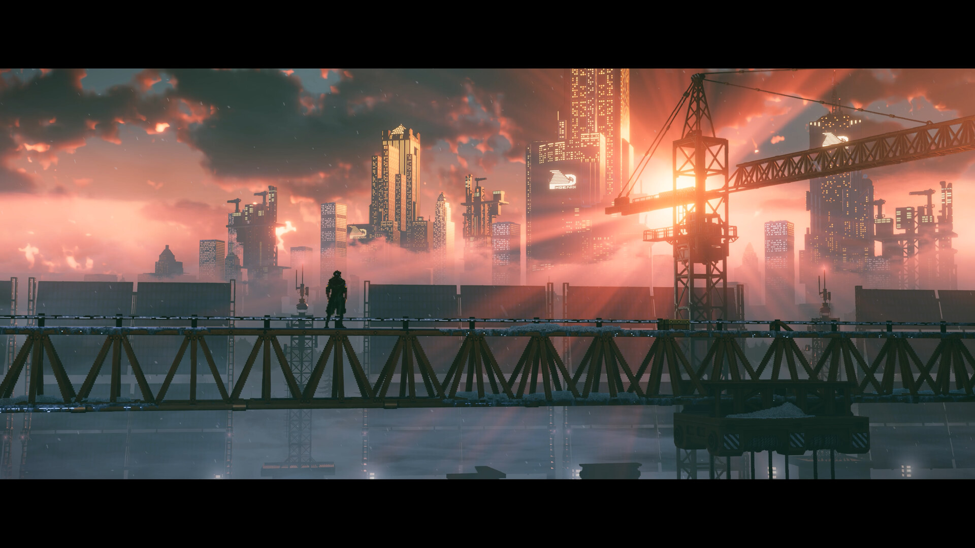 REPLACED. Man standing at the distance X35 Earthwalker