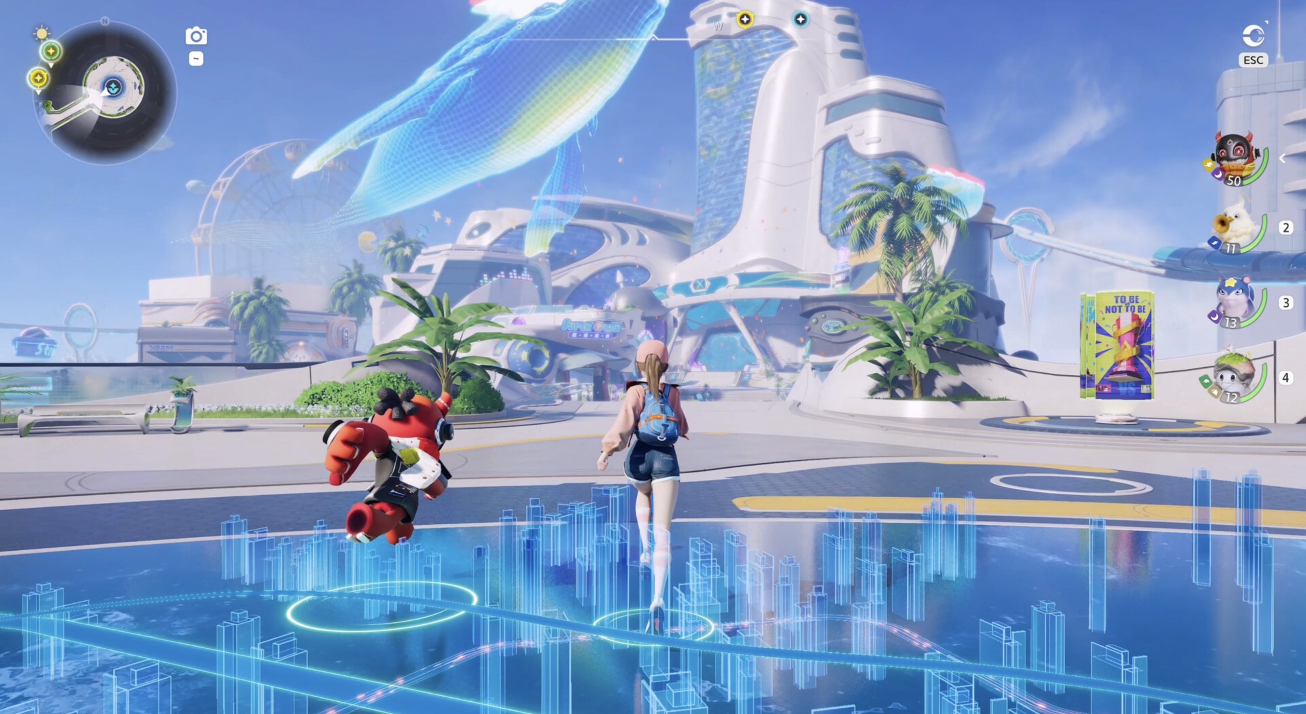 Aniimo. Metropolis sky city. X35 Earthwalker