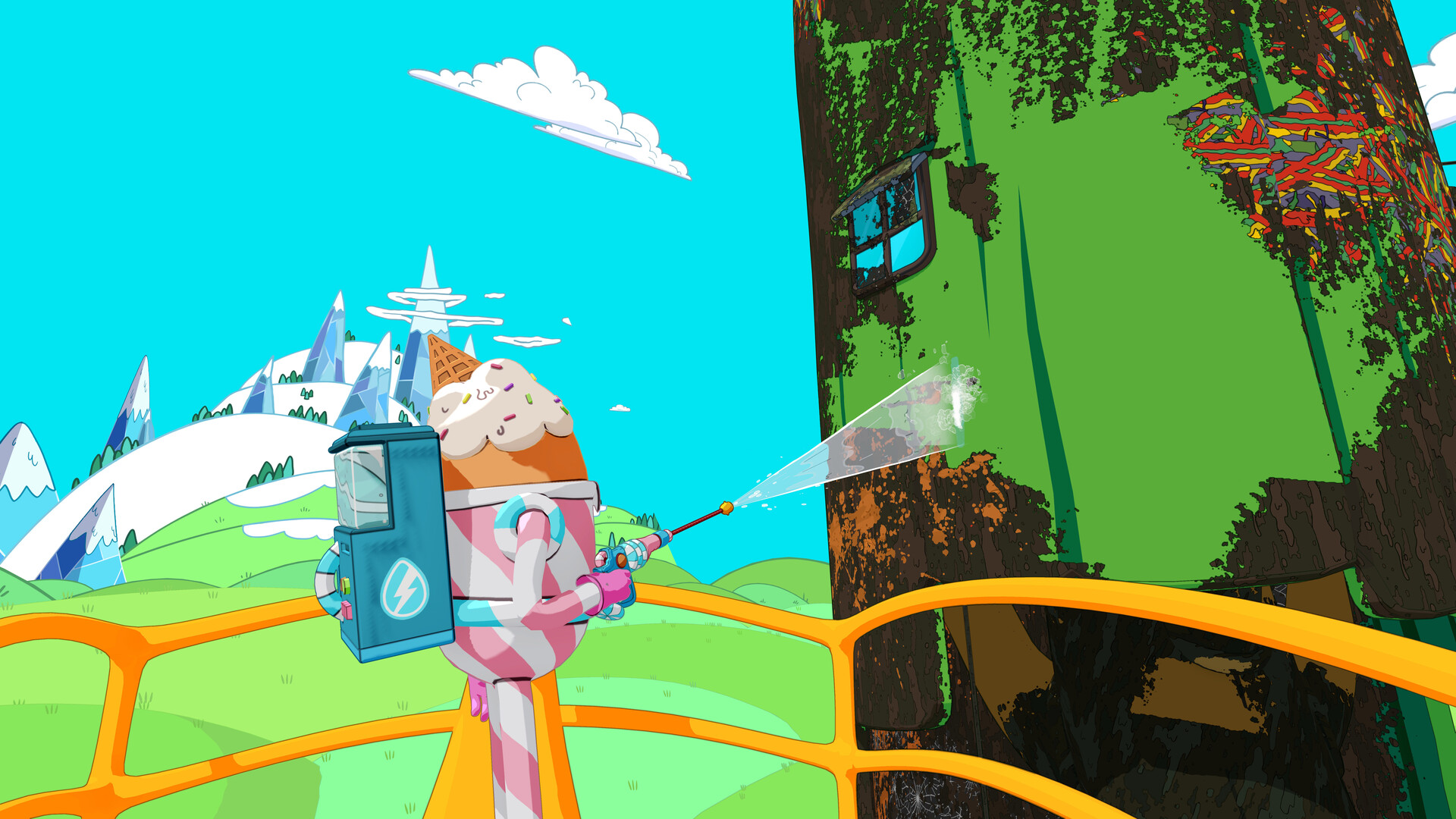 PowerWash Simulator 2 - Adventure Time Pack. Clean up. X35 Earthwalker