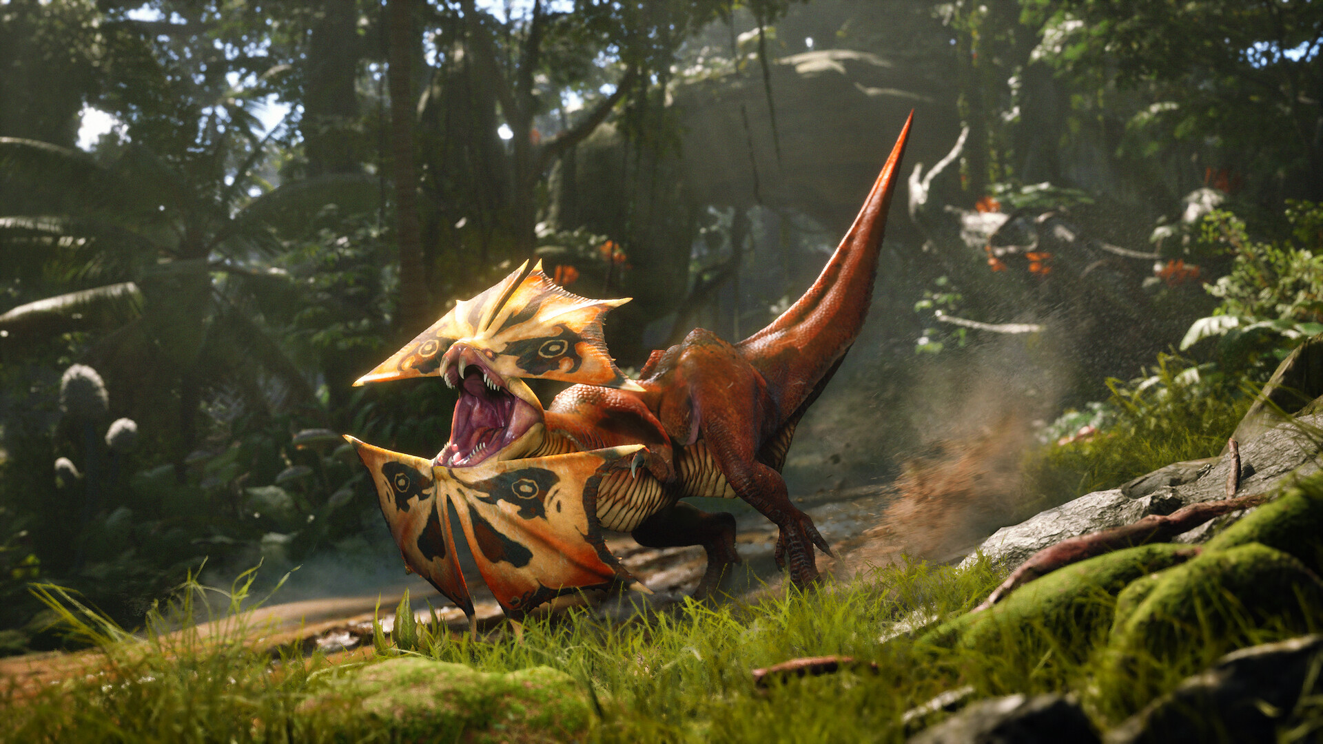 Turok Origins vicious dinosaurs. X35 Earthwalker