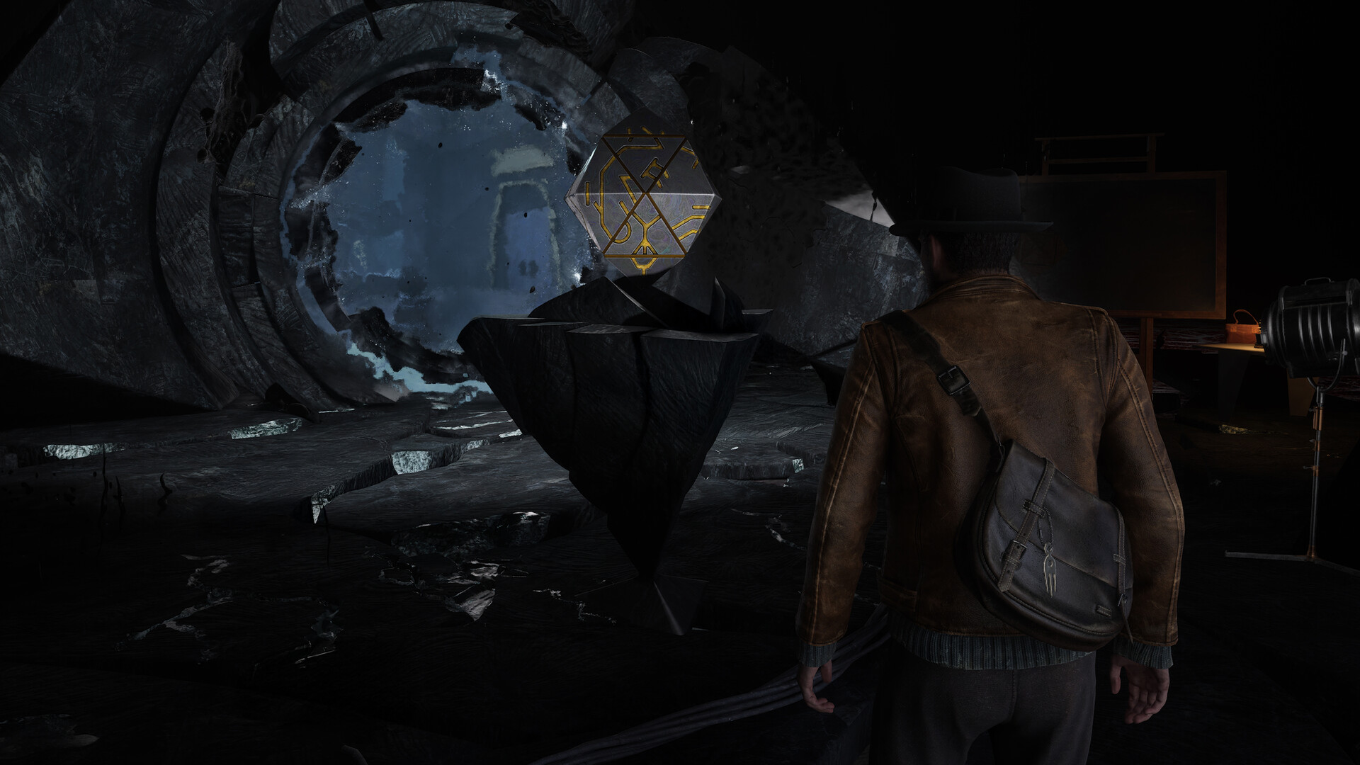 The Sinking City 2 has puzzles and clues. X35 Earthwalker