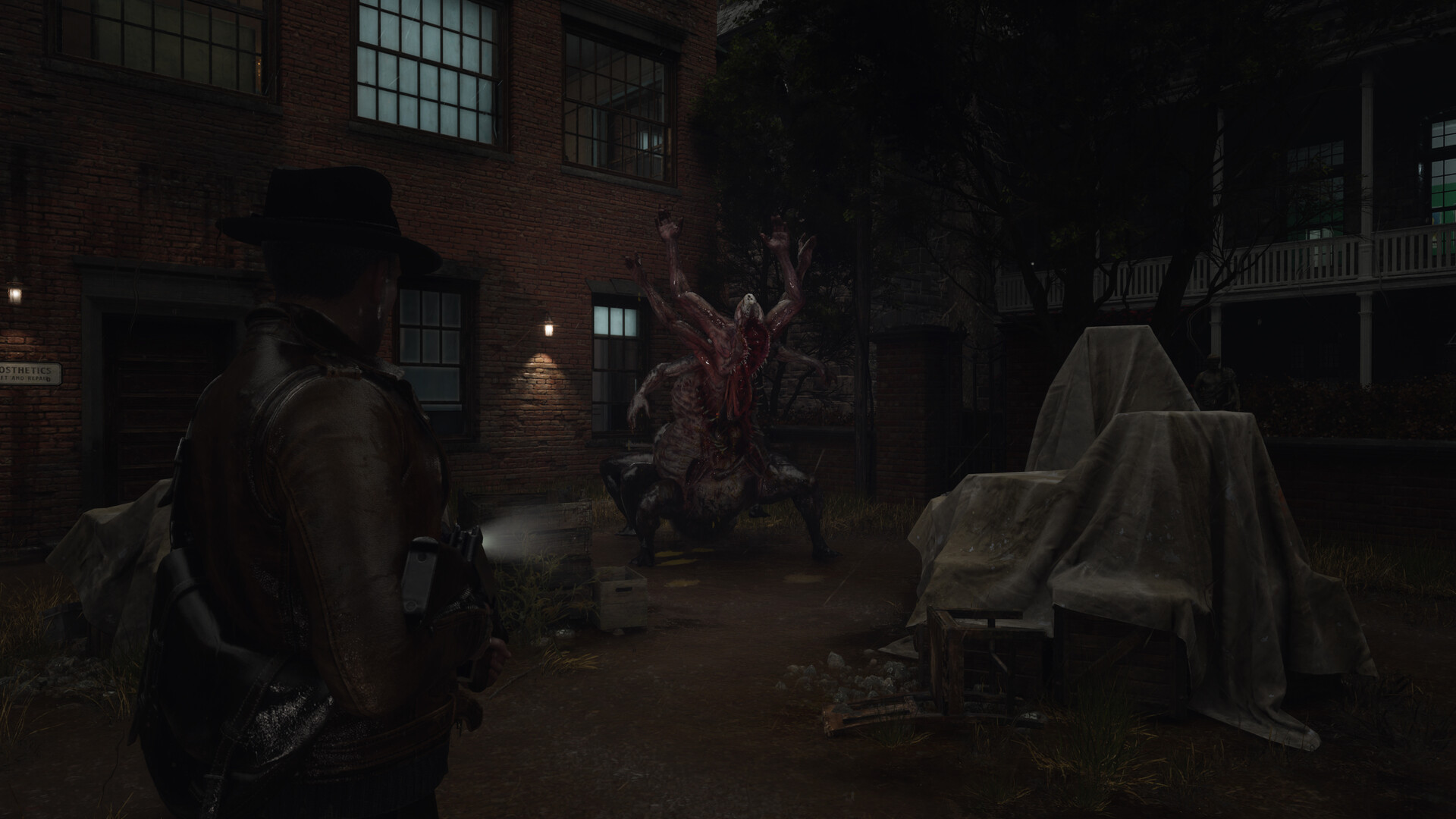 The Sinking City 2 eldritch monsters and threats. X35 Earthwalker