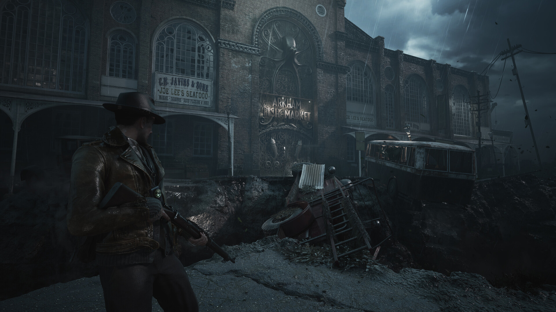 The Sinking City 2 has spooky homes, mansions and places. X35 Earthwalker