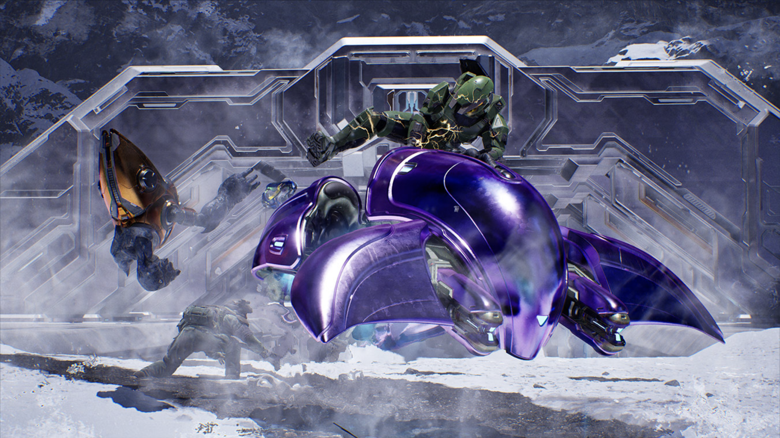 Halo: Campaign Evolved got the ghost vehicle ready. X35 Earthwalker