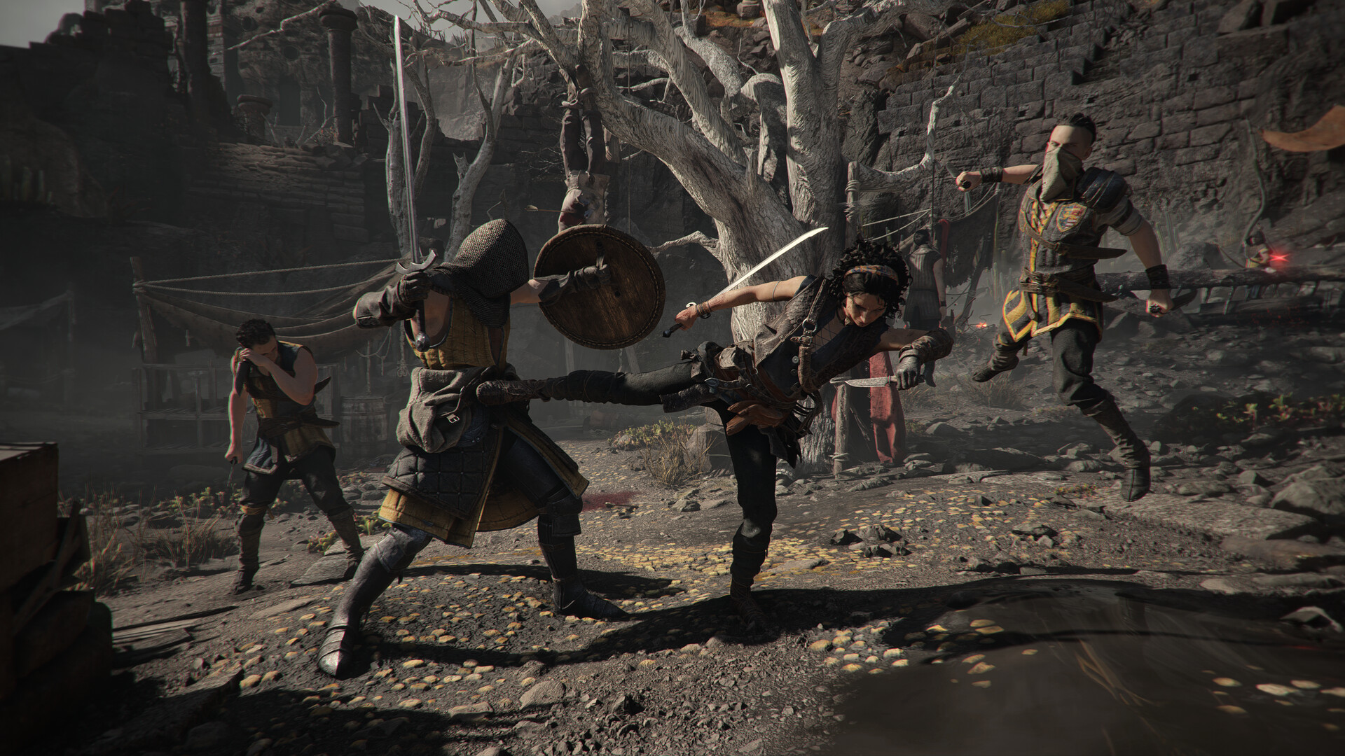 Resonance: A Plague Tale Legacy react fight and move. X35 Earthwalker